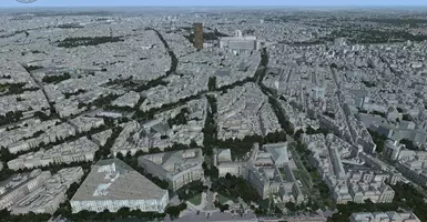 New screenshots of Paris VFR for FSX and Prepar3D