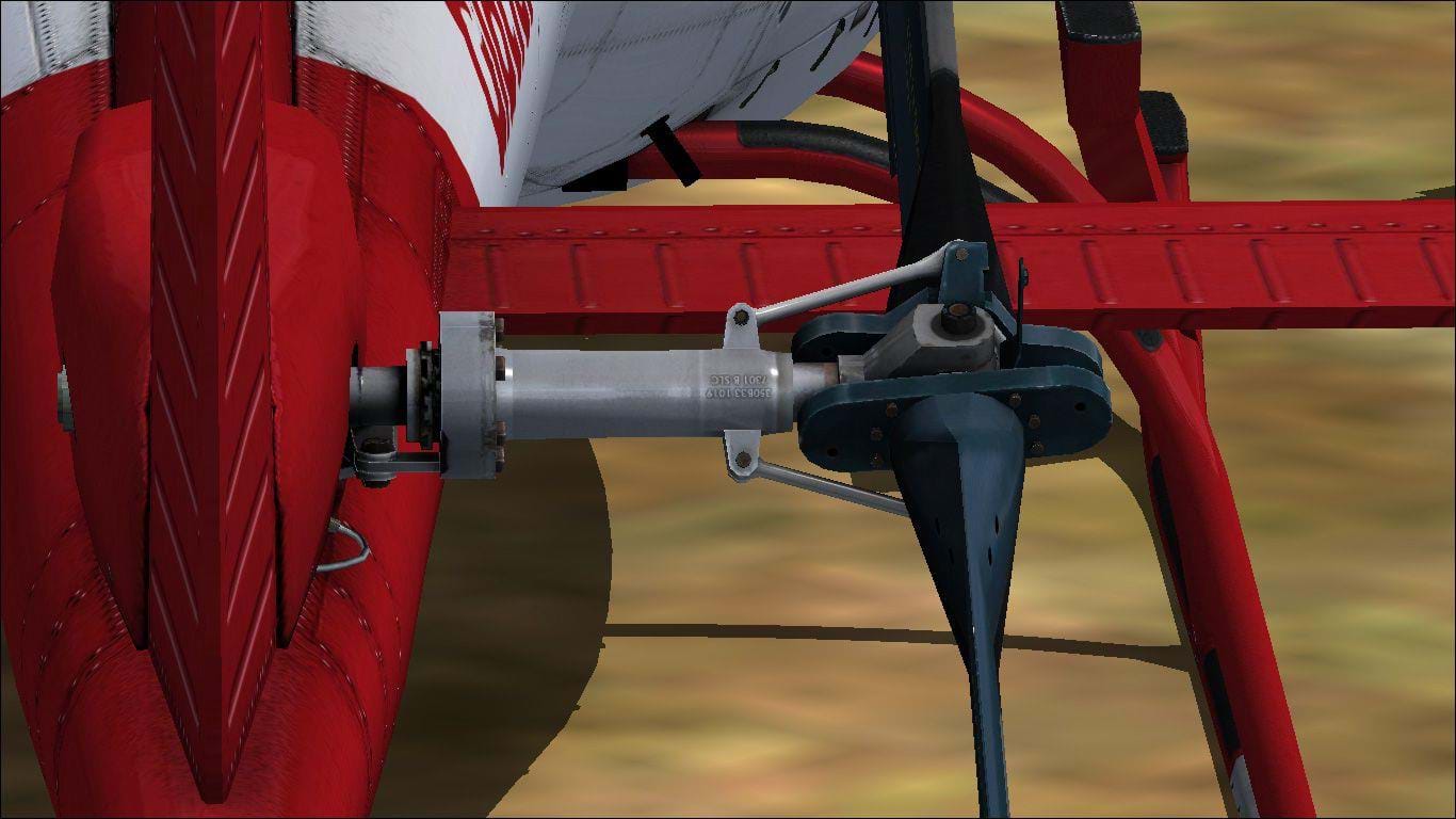 Nemeth AS350 for FSX and Prepar3D - tail rotor