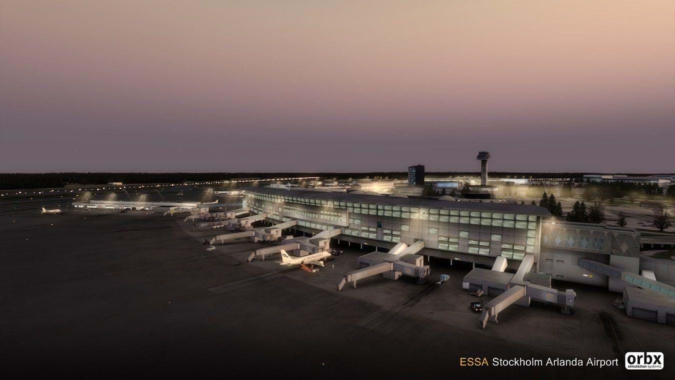 Stockholm Arlanda Airport for FSX and Prepar3D