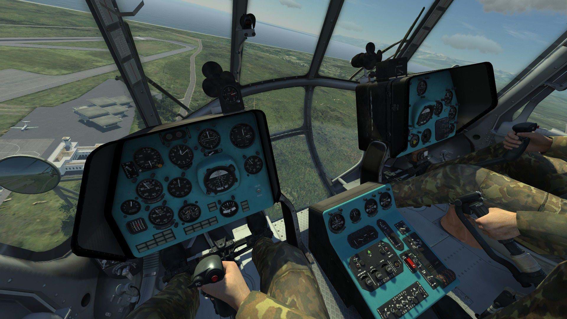 Transitional flight: from FSX to DCS