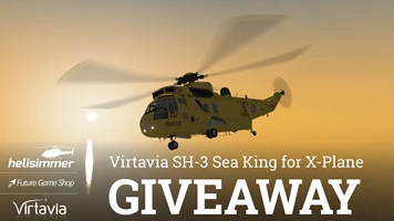 HeliSimmer/Future Game Shop Virtavia Sea King for X-Plane giveaway