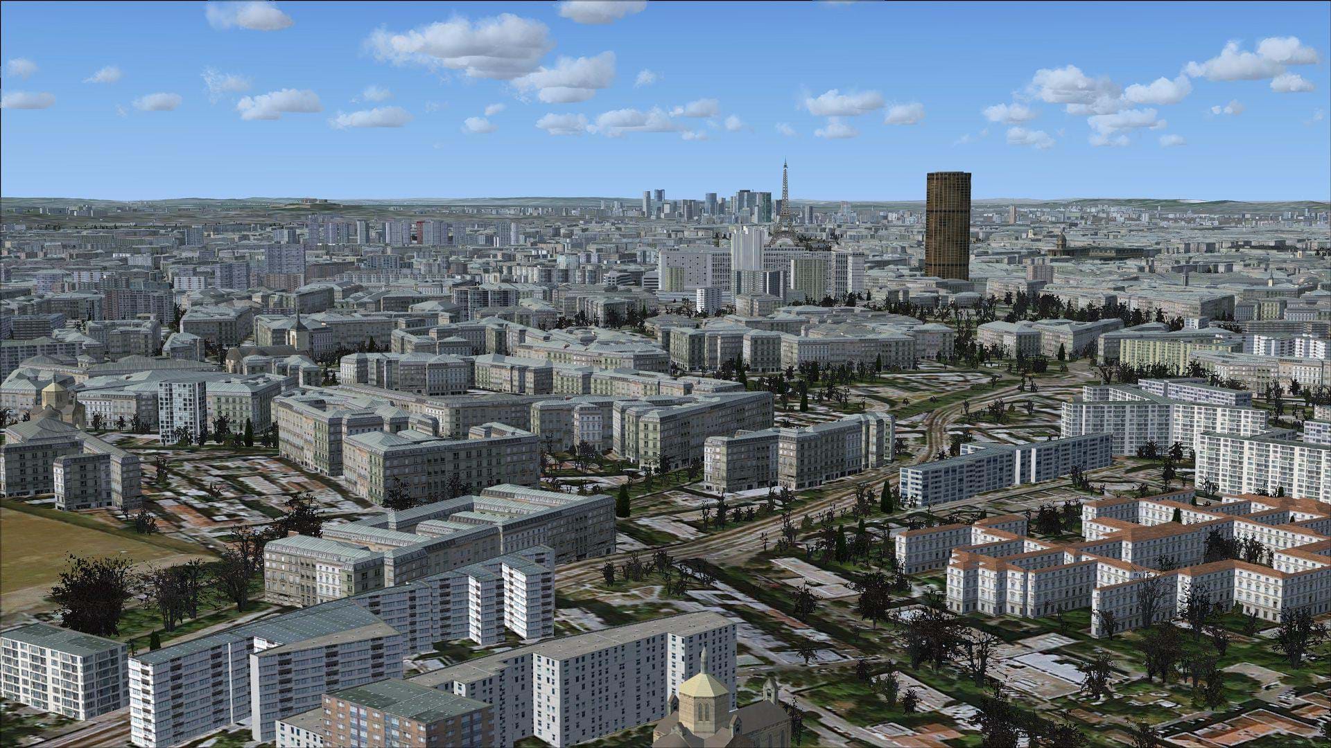 Paris - Île de France VFR for FSX - the Montparnasse building