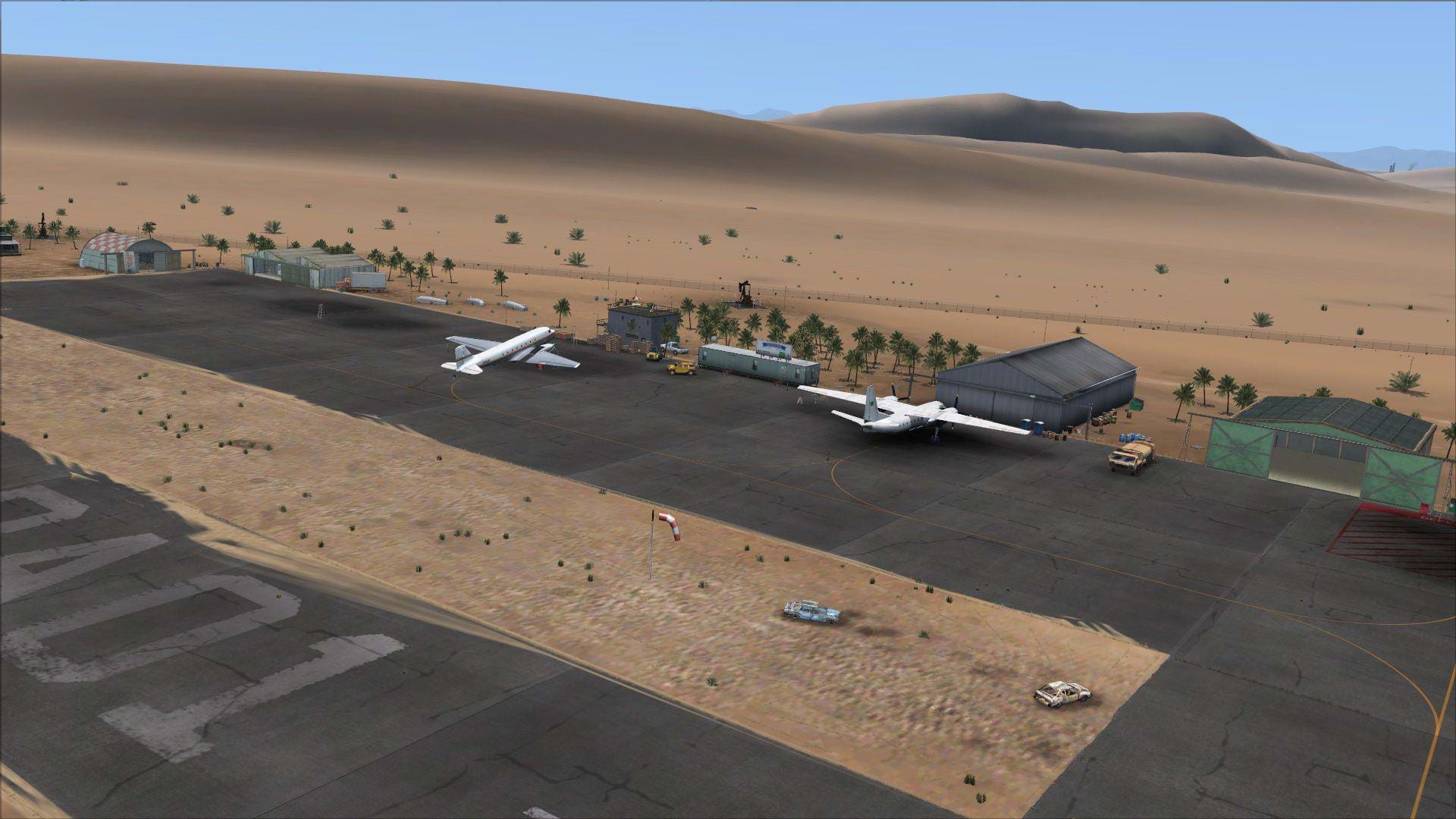 Aerosoft Sahara Desert - airstrip