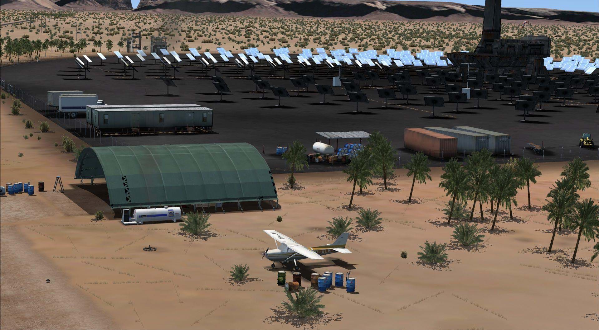 Aerosoft Sahara Desert - power plant