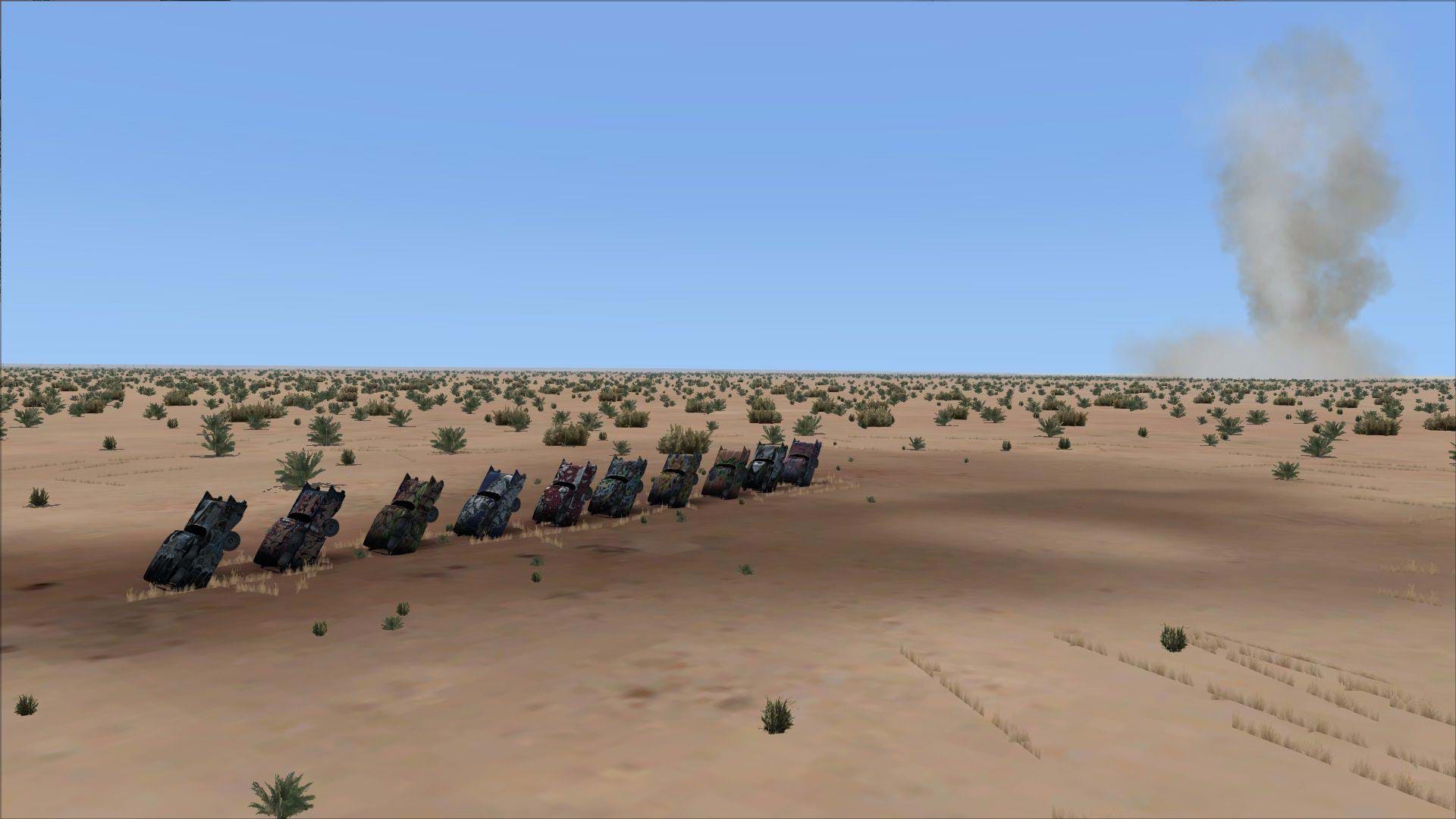 Aerosoft Sahara Desert - Cadillac ranch