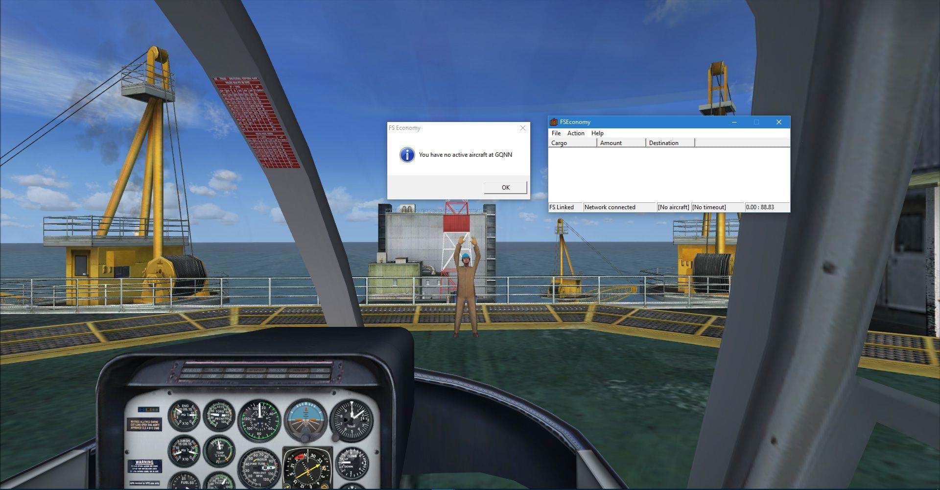 FS Economy - finding what airport gets recognized