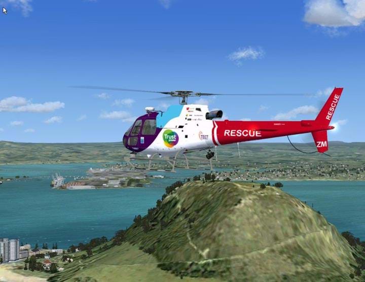 Eurocopter AS350 Tect Rescue New Zealand