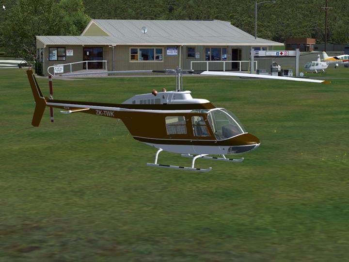 Dodosim Bell 206 ZK-TWK