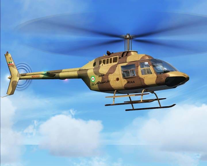 FSX Iran Army Aviation Bell 206 repaint