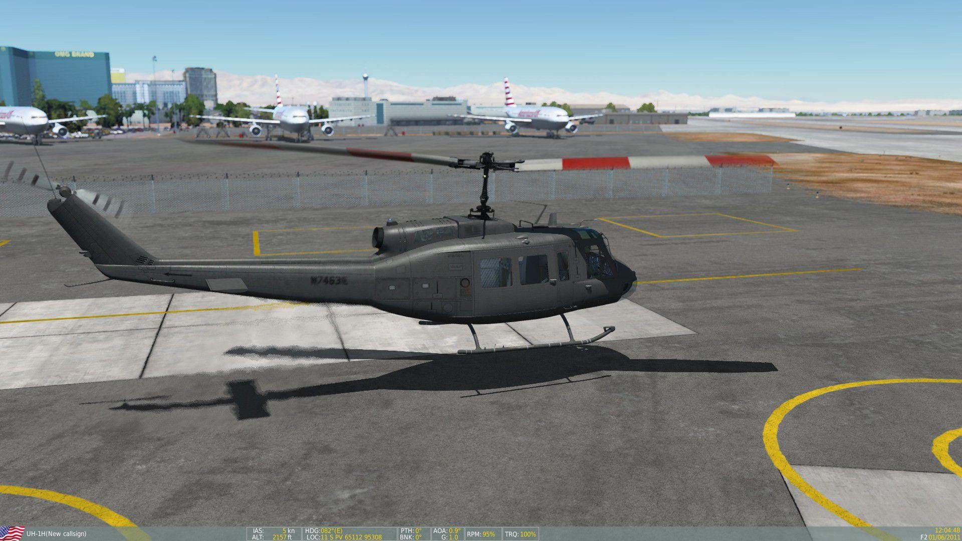 DCS Nevada Desert - Hover taxi