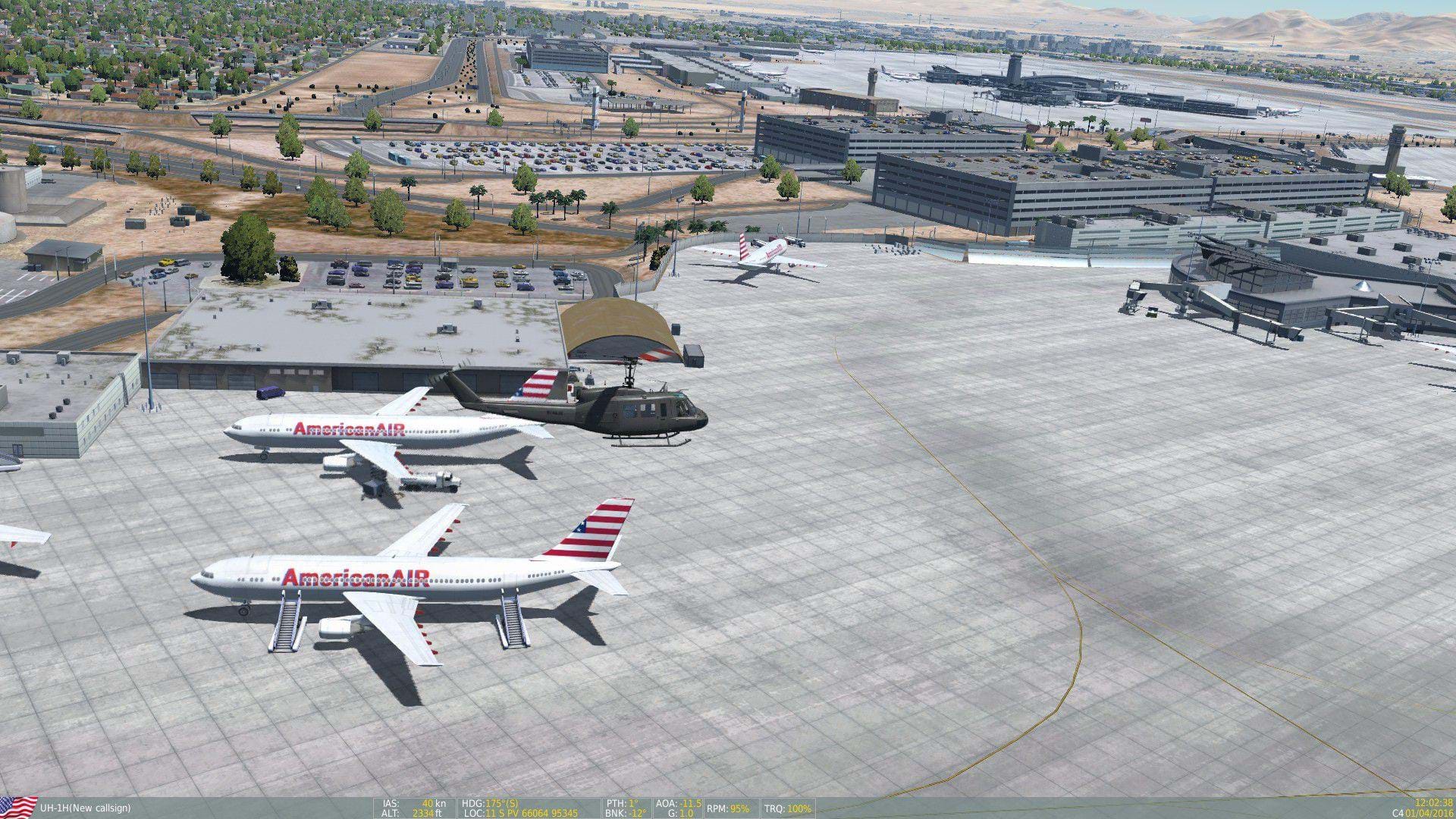 DCS Nevada Desert - American Air