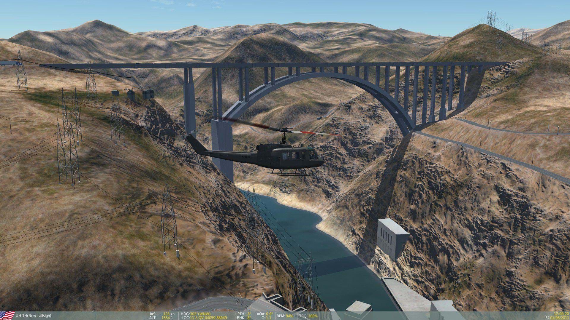 DCS Nevada Desert - bridge