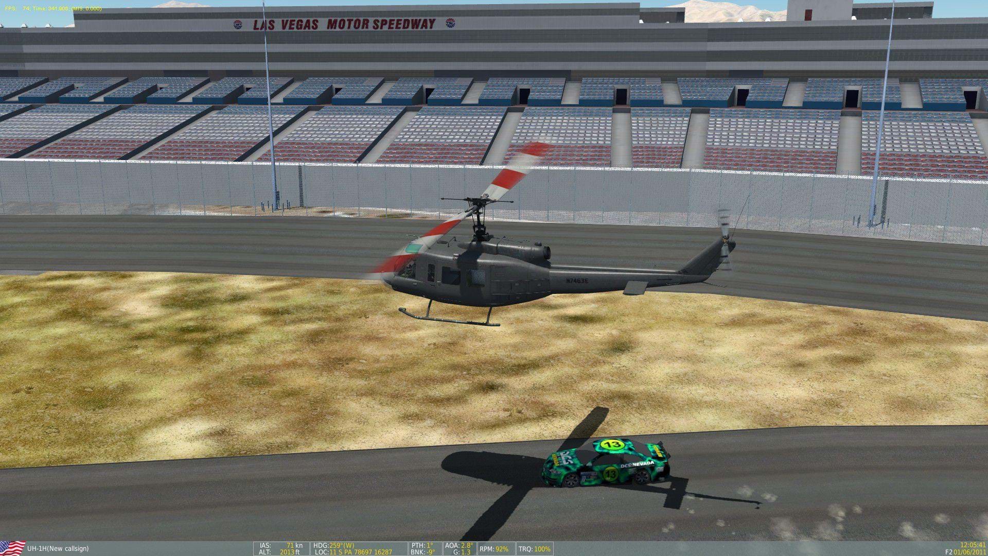 DCS Nevada Desert - motor speedway