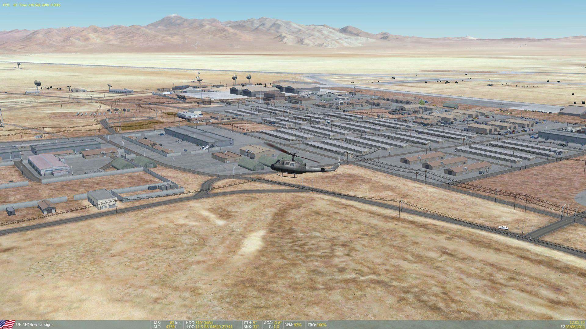 DCS Nevada Desert - Area 51