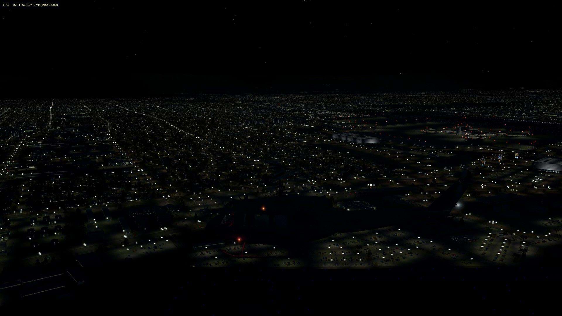 DCS Nevada Desert - night