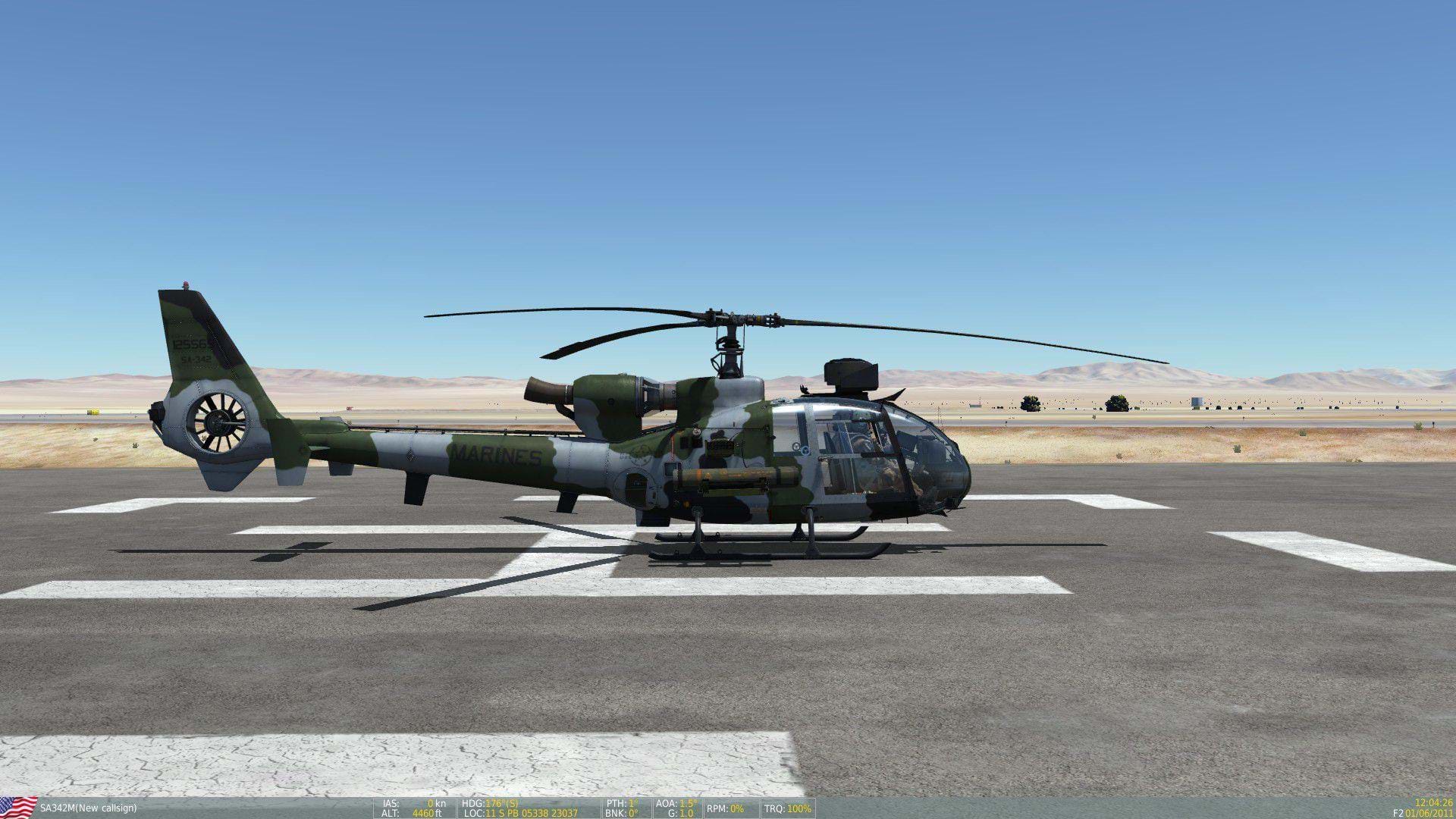 SA342 Gazelle for DCS - first look