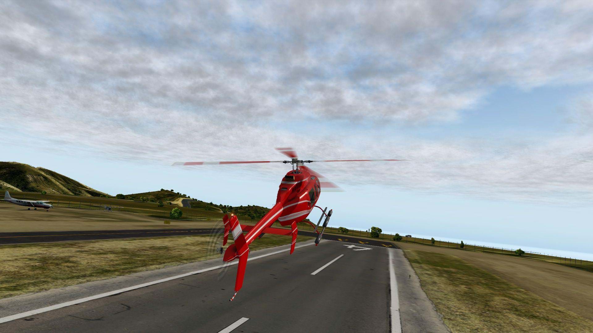 DreamFoil Creations Bell 407 for X-Plane - autorotation