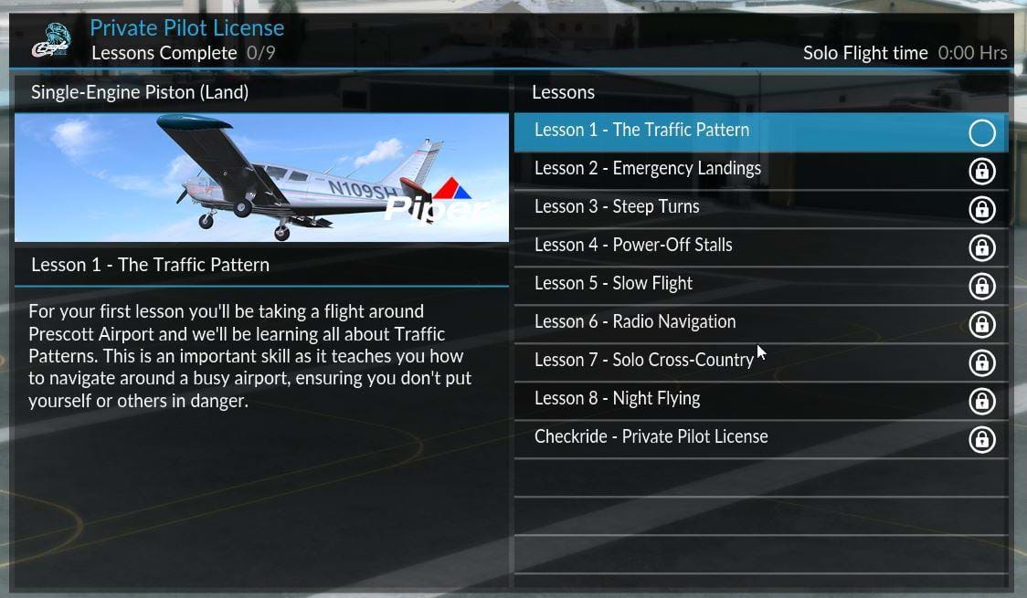 Dovetail Games Flight School - Private Pilot License
