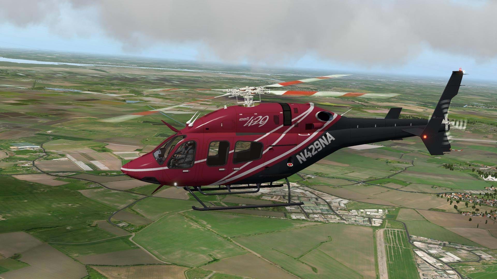 Eagle Rotorcraft Simulations reveals the Bell 429 for X-Plane