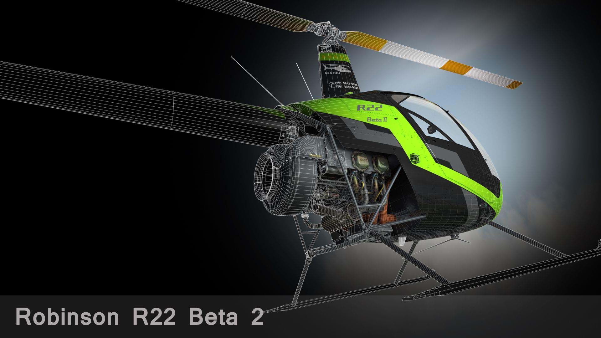 Aerofly FS2 - R22