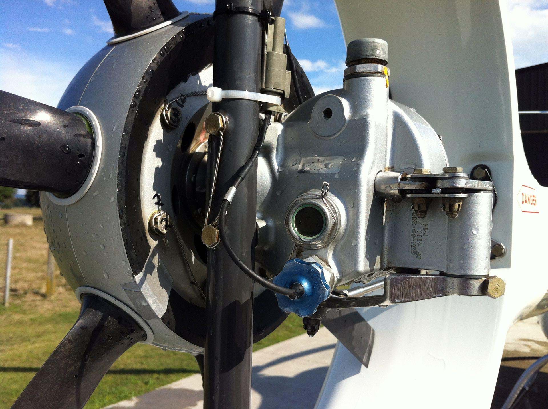 Cabri G2 - tail rotor gearbox