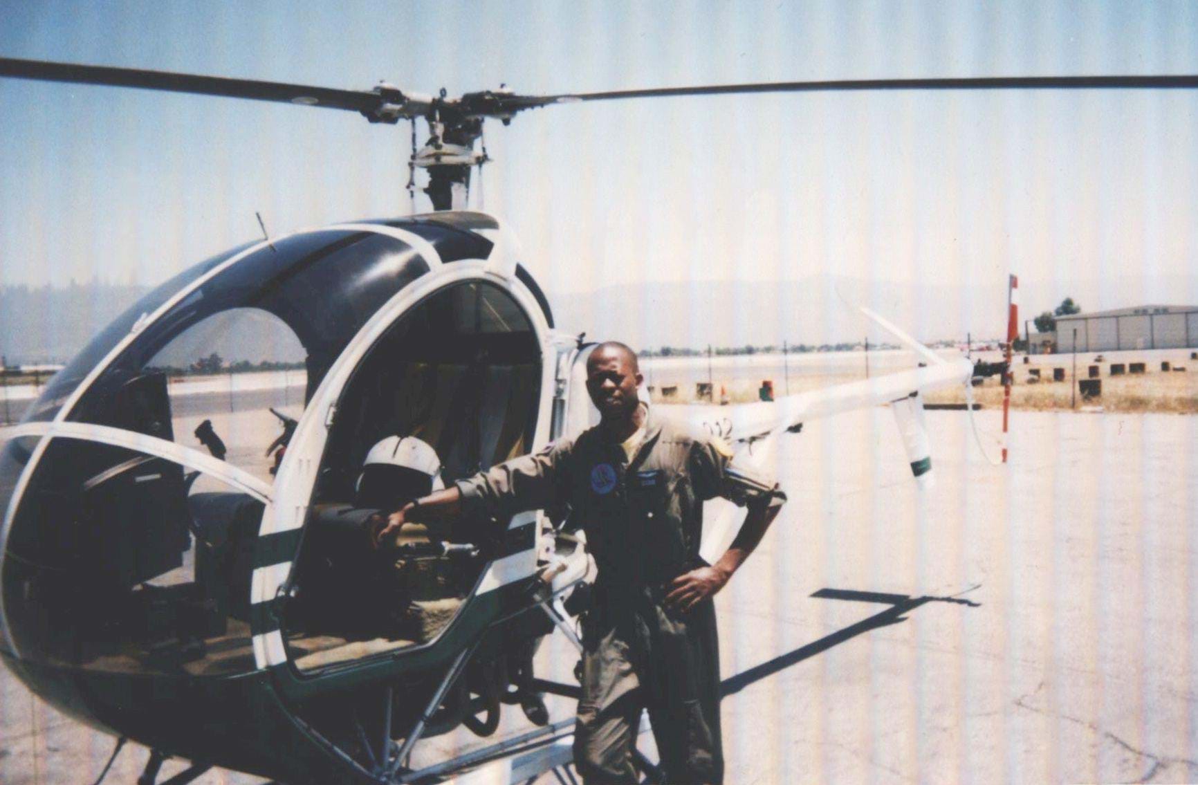 Joe Hudson and the Hughes 269C