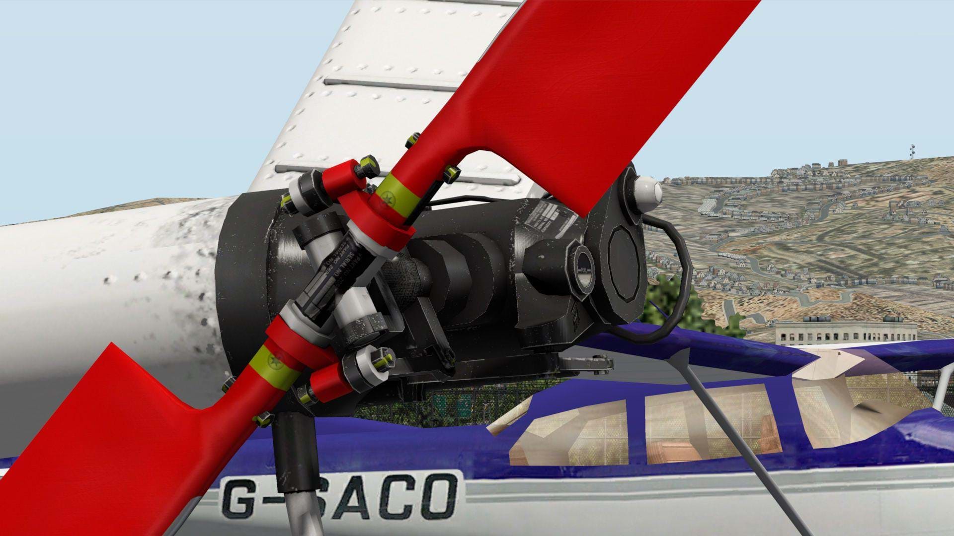DreamFoil Creations S300CBi - tail rotor
