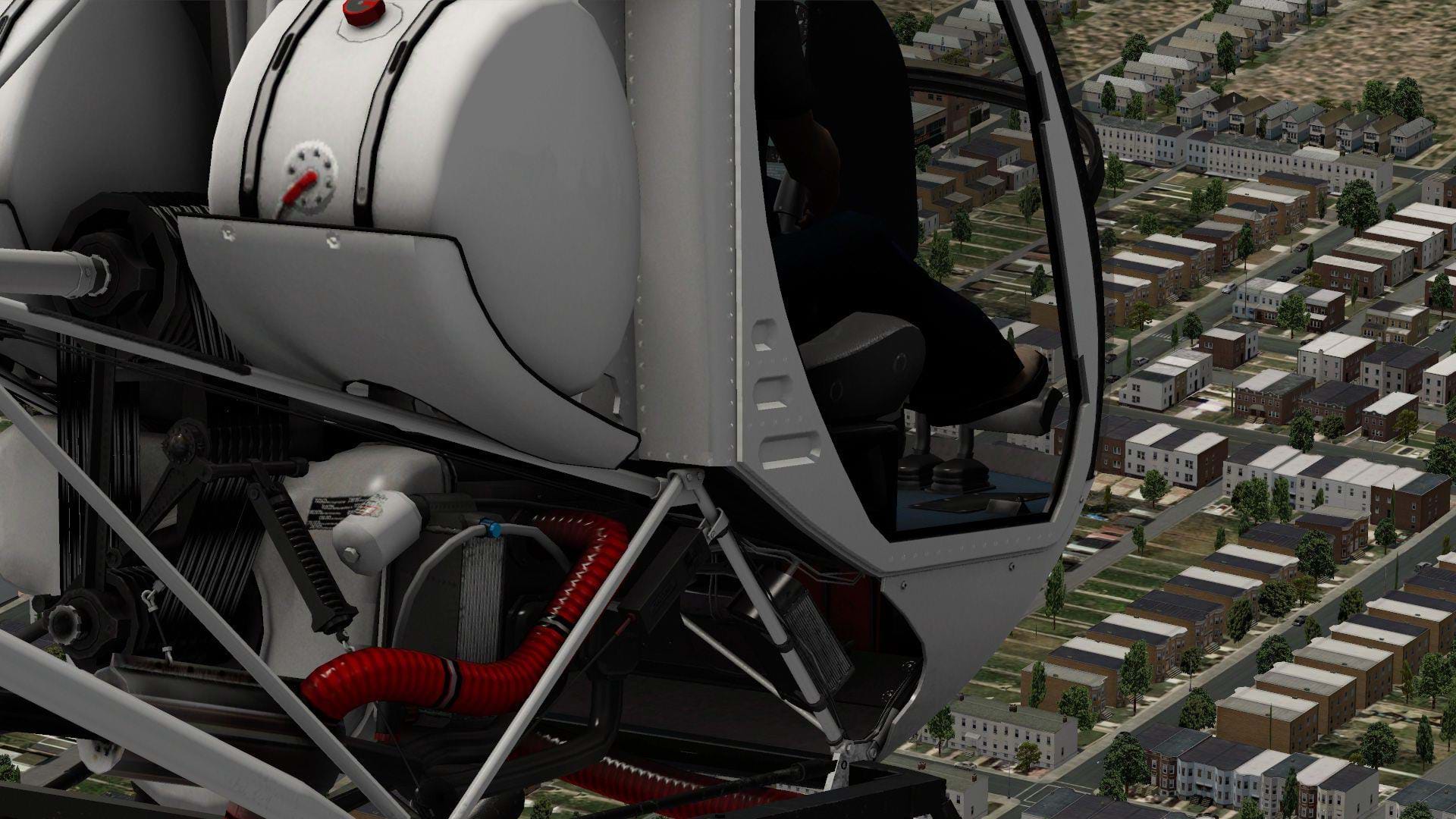 DreamFoil Creations S300CBi - pilot's feet