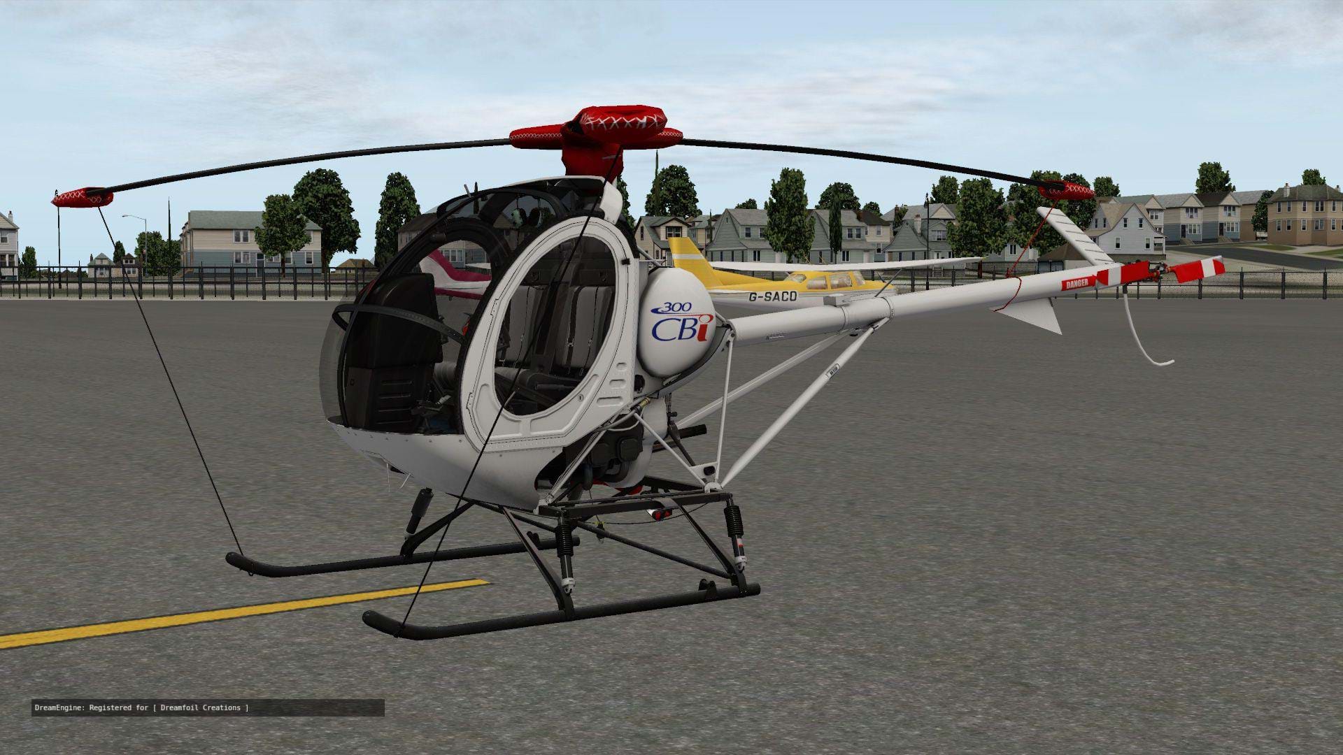 DreamFoil Creations S300CBi - tie down