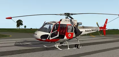 DreamFoil AS 350B3+ SP2.2 for X-Plane to be released this weekend