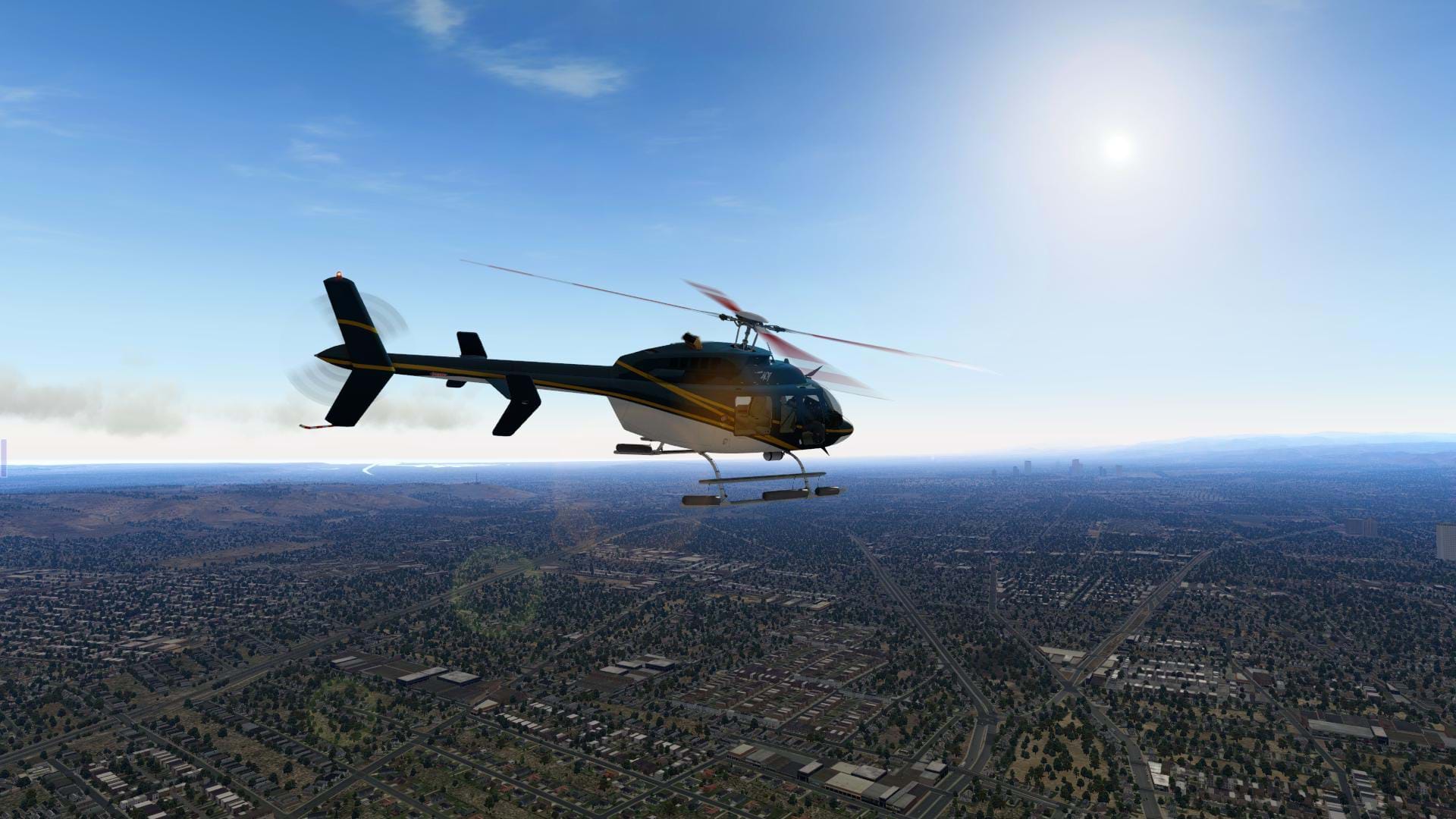 X-Plane Bell 407