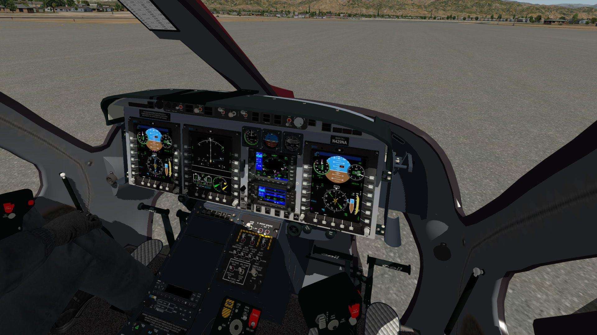 Tom Woods Bell 429 for X-Plane - Cockpit