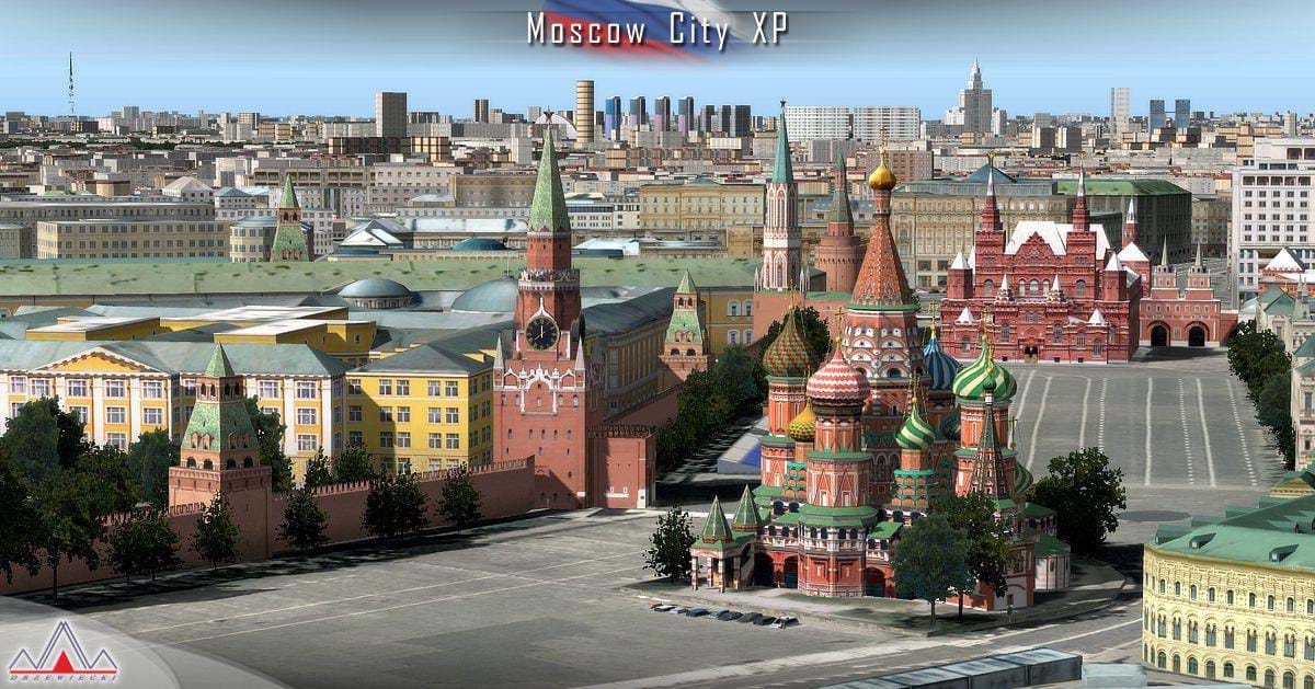 Drzewiecki Design's Moscow City for X-Plane released