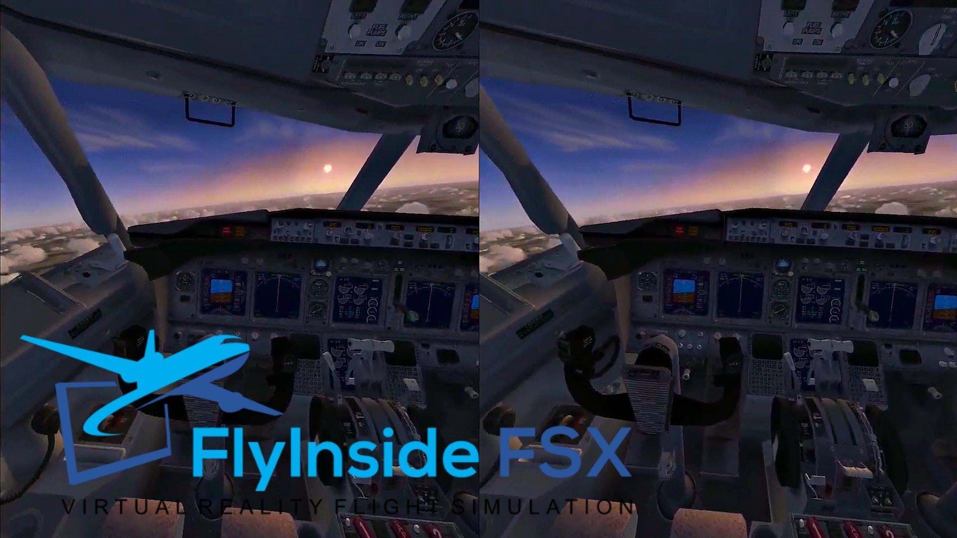 FlyInside: Virtual Reality Flight Simulation