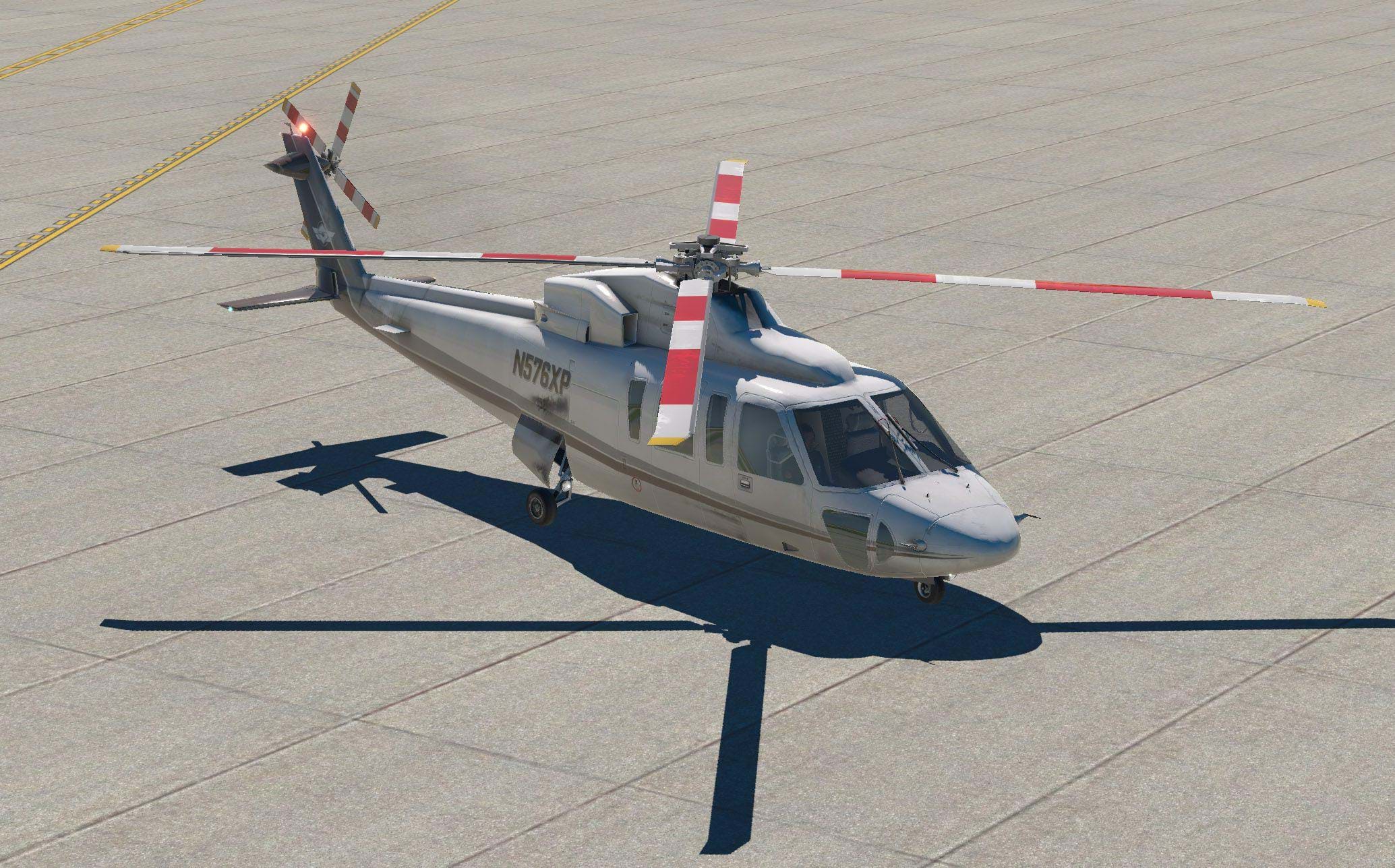 X-Plane 11 Sikorsky S-76