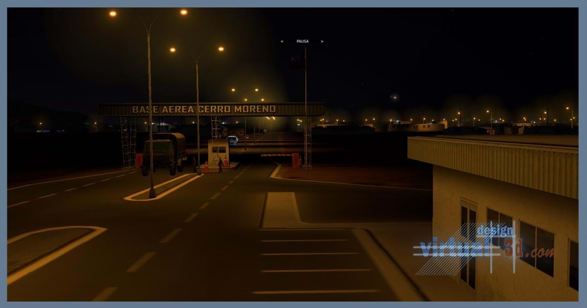 Andrés Sabella International Airport / Cerro Moreno AFB - SCFA for X-Plane