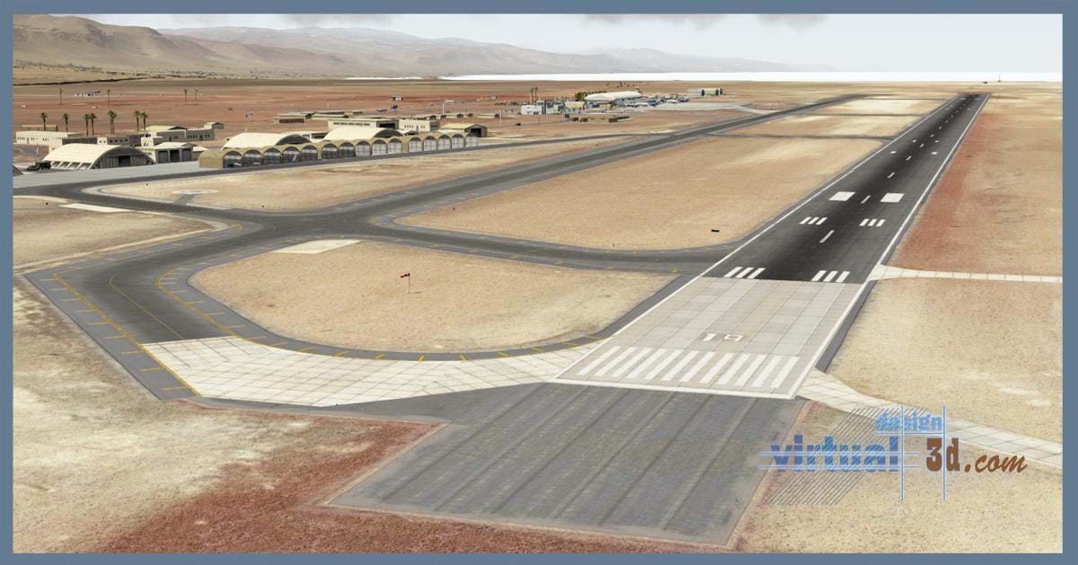Andrés Sabella International Airport / Cerro Moreno AFB - SCFA for X-Plane