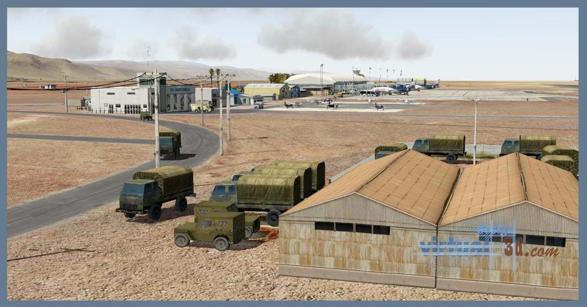 Andrés Sabella International Airport / Cerro Moreno AFB - SCFA for X-Plane