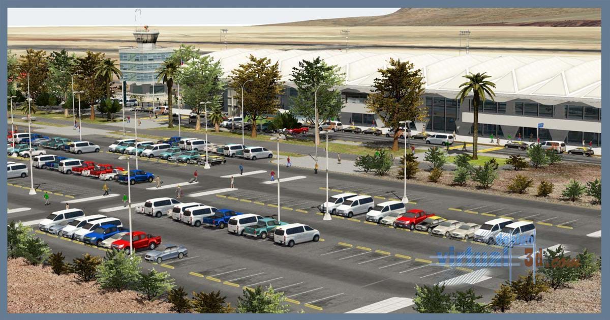 Andrés Sabella International Airport / Cerro Moreno AFB - SCFA for X-Plane