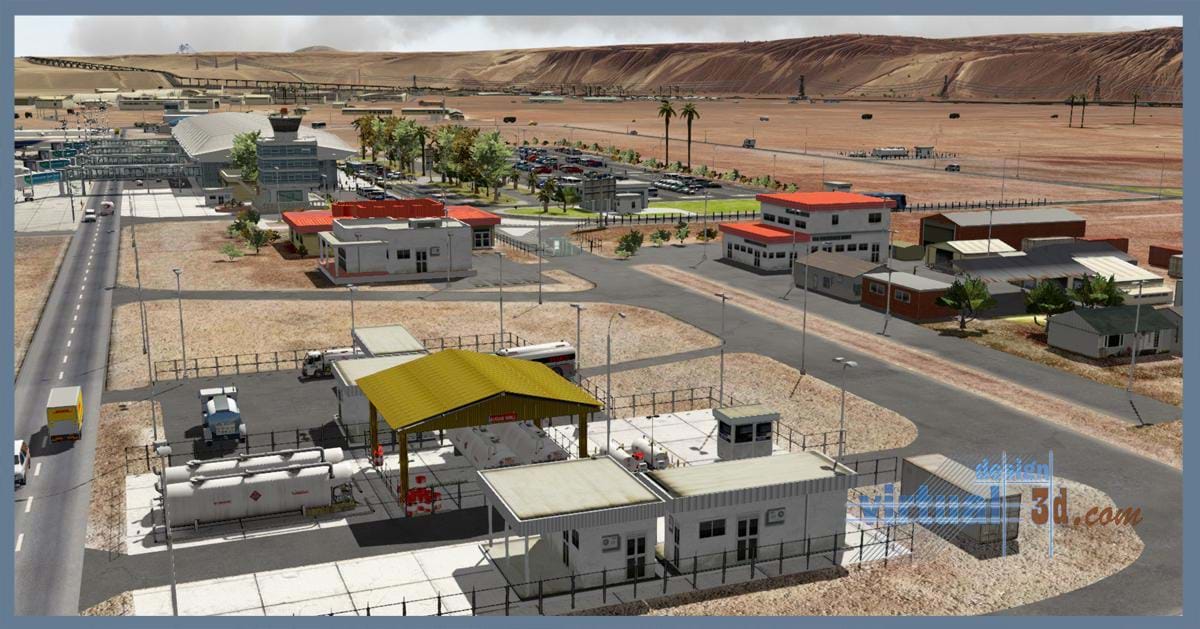 Andrés Sabella International Airport / Cerro Moreno AFB - SCFA for X-Plane