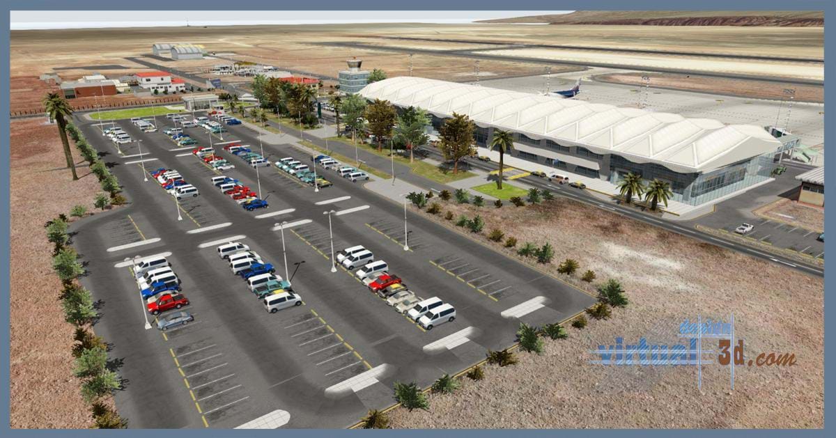 Andrés Sabella International Airport / Cerro Moreno AFB - SCFA for X-Plane