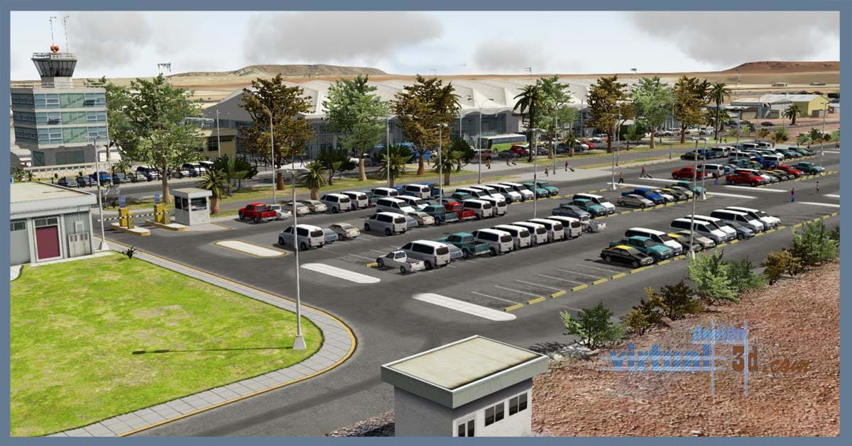Andrés Sabella International Airport / Cerro Moreno AFB - SCFA for X-Plane