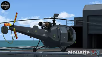 A new Alouette III is coming for FSX, P3D and X-Plane