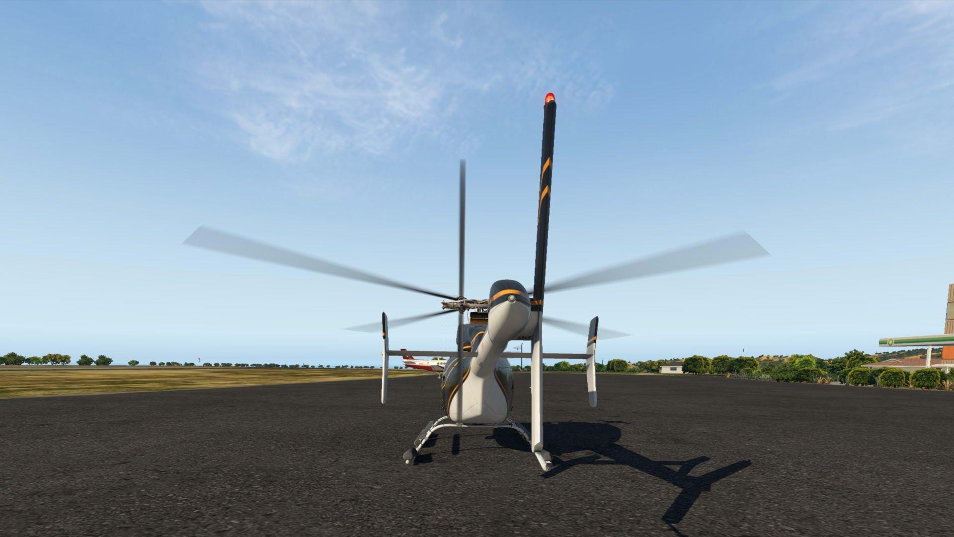 DreamFoil Creations Bell 407 for X-Plane 11 - tail rotor