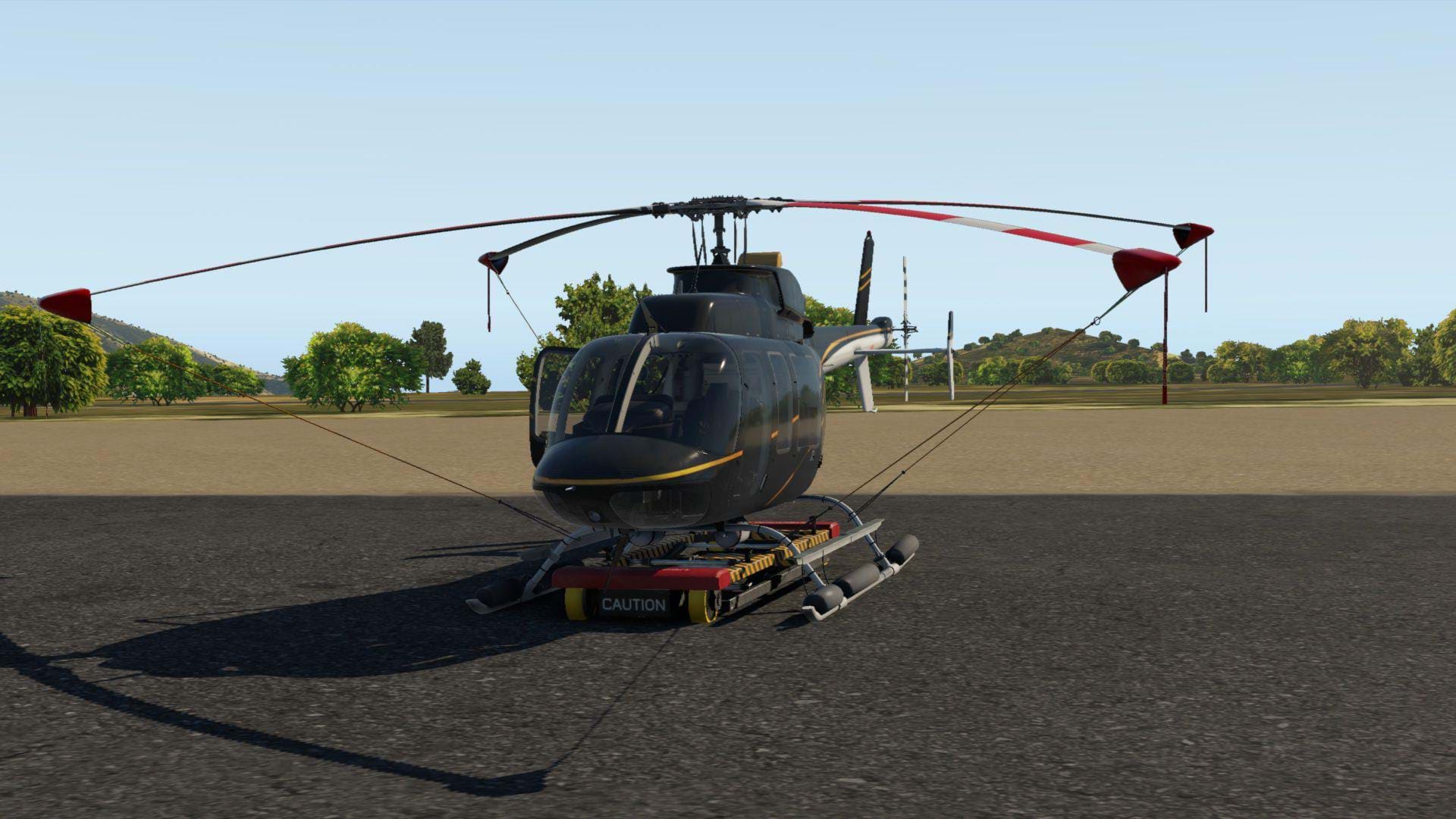 DreamFoil Creations Bell 407 for X-Plane 11 - cart