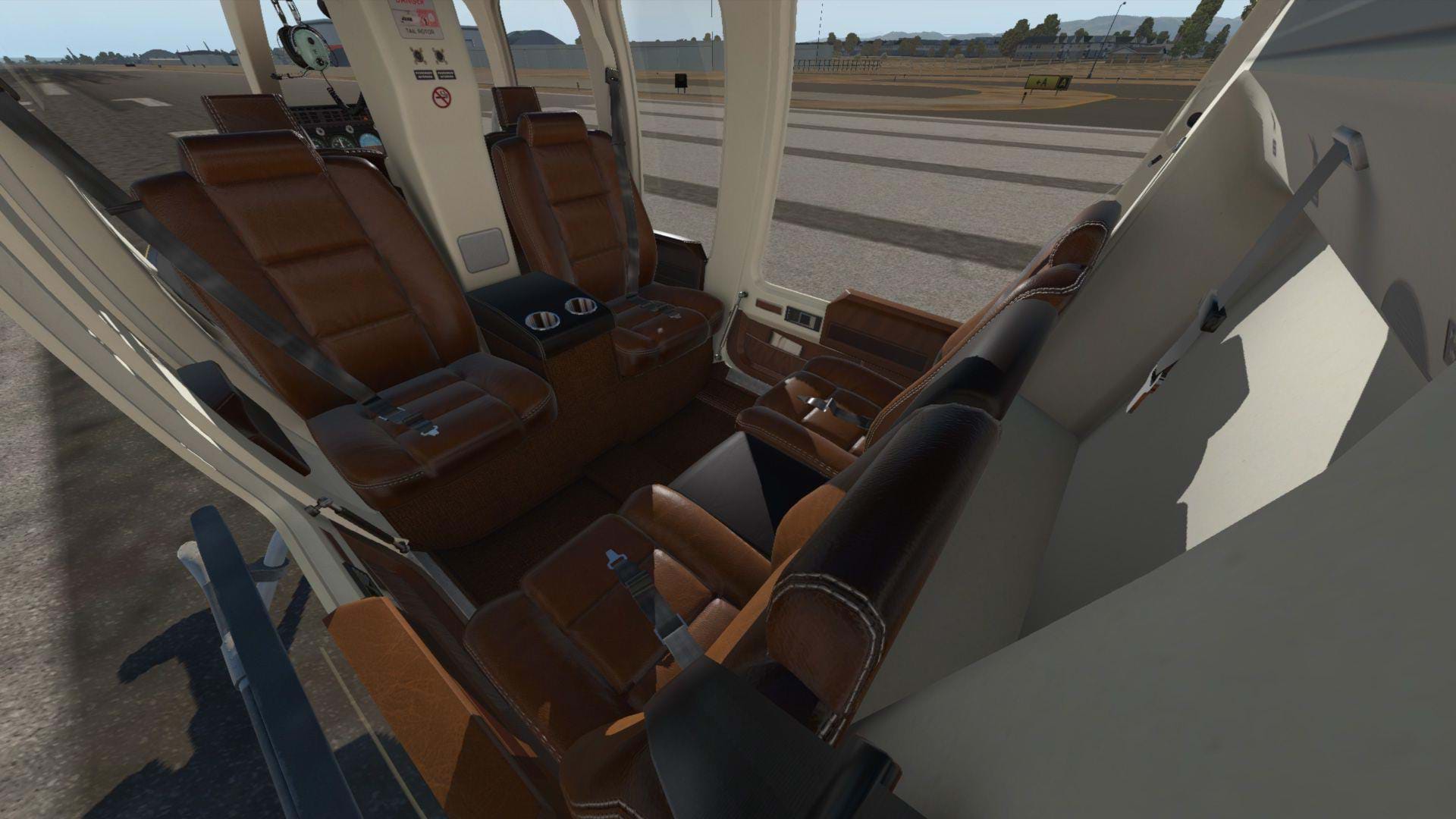 DreamFoil Creations Bell 407 for X-Plane 11 - interior