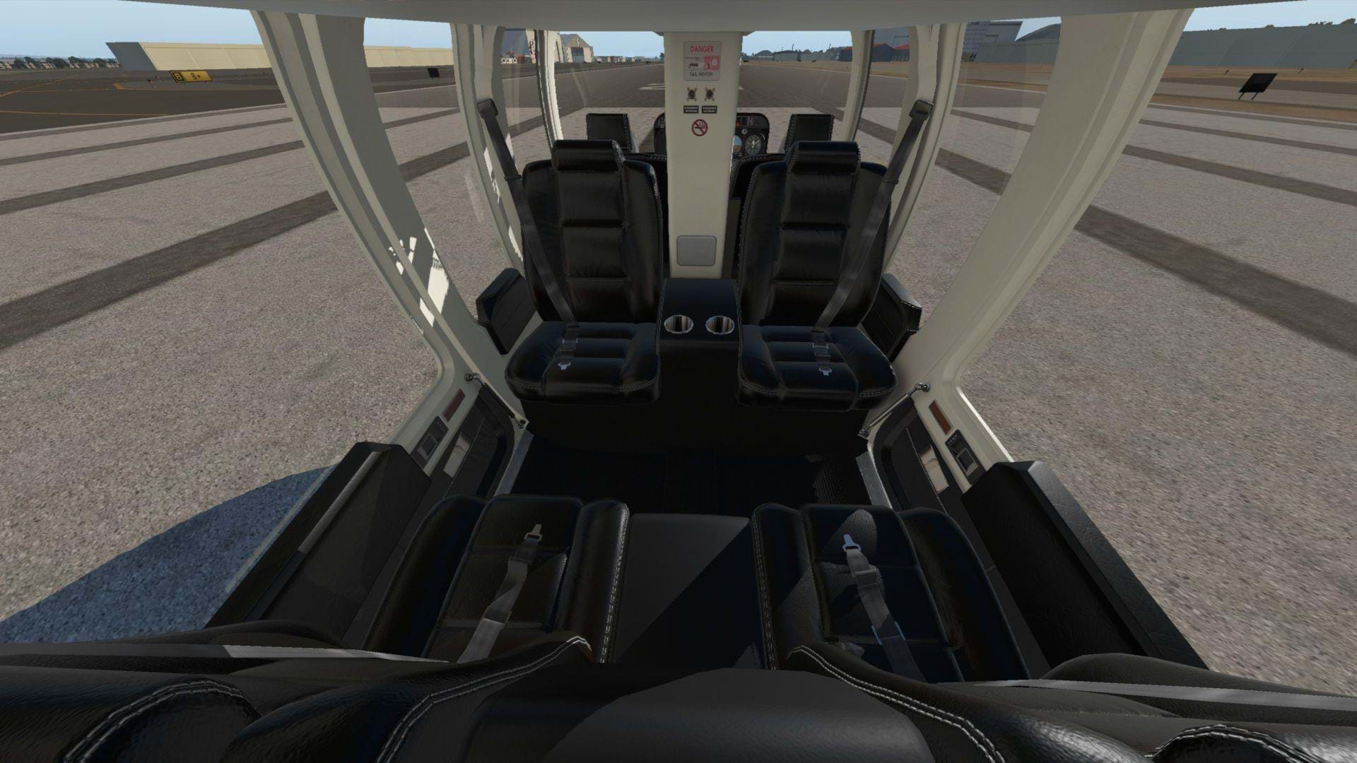 DreamFoil Creations Bell 407 for X-Plane 11 - interior