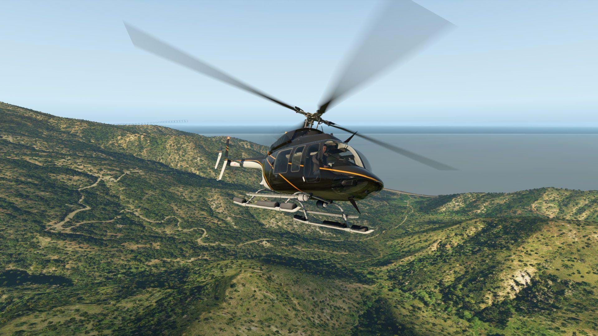 DreamFoil Creations Bell 407 for X-Plane 11 - in flight