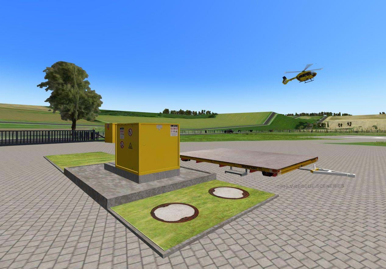 PHLV-Rescue-Sceneries Christoph Westfalen air rescue center