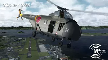 MP Design Studio Sikorsky S-55 for FSX and P3D released